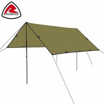 로벤스 Robens 트레일 터프 3 × 3m 130260 텐트 캠프 야외 비가 날씨 햇살 트레일 시리즈 Tarp Trail Tents