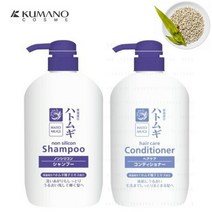 하또무기 율무 샴푸 린스 논 실리콘 프리 천연 에코72394EA, 하또무기 율무 컨디셔너 600ml, 본상품선택