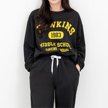 여성 트레이닝 추리닝 맨투맨 데일리룩 활동적 옷빨 사무실 평상복 멋스러운