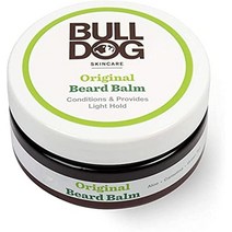 Bulldog Mens Skincare and Grooming 오리지널 밤 Beard Care 70.9g(2.5온스) -, Beard Balm