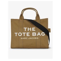 MARC JACOBS 마크 제이콥스 더 토트 코튼-캔버스 토트 백 슬레이트 그린