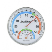 아날로그 온도 습도계 화이트, 2개