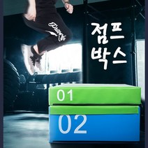 라비로스 소프트폴리오박스 4종 크로스핏 점프박스 점프운동, 그린