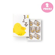 Hiyoko 히요코 도쿄 병아리 만쥬 오리지널 7개입 2팩, 2개