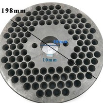 OD 198mm 직경 및 φ25mm8mm 홀 연삭 디스크 펠렛 기계 피드 과립, 8mm Hole