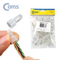 케이블 조인트 커넥터 커넥팅캡 지름4mm 소100개, 상세페이지 참조