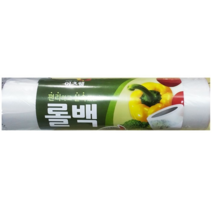 이츠웰 롤백 업소용주방용품 비닐백 30x40-500매1개 비닐롤 롤비닐 일회용비밀 대용량식자재, 1