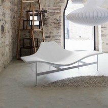 노르딕 라이트 럭셔리 북유럽 거실 발코니 모던 라운지 소파 안락의자, 80x185x67cm, 화이트