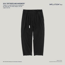 수입 봄 가을 남자 슬랙스 회사원 대학생 데일리 바지 와이드 테이퍼드핏 통넓은 팬츠 치트키 밴딩 면접 소개팅 나일론 면바지 부츠컷 키큰쇼핑