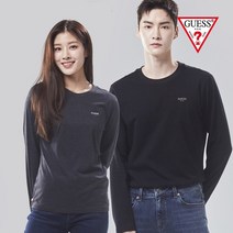 [게스] 유니 미니게스로고 긴팔티 NM3K0361