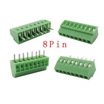 10pcs KF128 2.54mm PCB 미니 스크류 터미널 블록 커넥터 와이어 KF128-2.54 2P 3P 4P 5P 6P 7P 8P 9P 10P 12P 16P, 10Pcs|16P