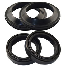 혼다pcx쇼바세트 골드 블루 43 55 435511 야마하 yzf r1 2002-2008 yzf r6 1999-2010 댐퍼 쇼크 업소버 용 오토바이 앞 포크 더스트 씰 오일, 오일 및 더스트 씰