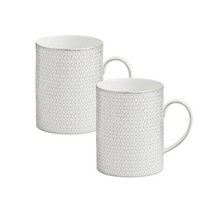 웨지우드 [웨지우드] 지오 플래티넘 머그 2p