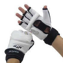 복싱 글러브 장갑 붕대 용품 핸드랩 스파링 권투 new half finger fight mitts sanda karate sandbag tkd protector for mma, 새로운 흰색