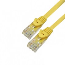 CAT5 인터넷선 5M 사무용PC 네트워크연결선 옐로우 무선와이파이 26994EA, 본상품선택