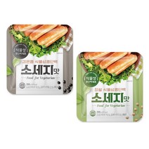 삼육 식물성 콩단백소세지맛 구프랑 200g, 찹쌀 소세지맛 200g