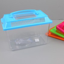 대형 곤충 채집통 소라게 쉘 달팽이 육지거북이 포충