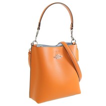 코치 가방 여성 어깨 가방 2WAY 가방 핸드백 아울렛 가죽 파파야 DF HR MOL BKT 22 CA177SVA8 Coach 코치 시그니처 여성