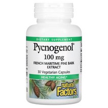 내추럴팩터 피크노제놀 Pycnogenol 100mg 30캡슐