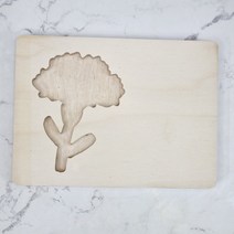 탁상용 사각 액자 별모양 스칸디아모스 자작나무 모스틀 초등용 진로체험 수업재료 DIY