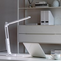 하버드 대학 LED 스텐드 책상조명 대학생 수능 집중력, 화이트