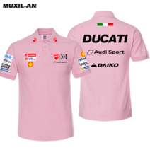 반팔티셔츠옷 Ducati 바이크 라이딩 싸이클복 배기 T라이더 카라셔츠 의류 3356312367