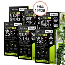 팔레오 닥터스노트 노르웨이 알티지 오메가3 혈행 혈관 개선 눈 건강 식약처인증 노르웨이 rTG 알티지 오메가3 EPA DHA 비타민 D E 도움 박군 홈쇼핑 오매가 스리 알티쥐, 30캡슐, 6개(6개월)