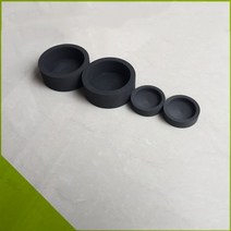 흑연 디스크 도가니 증발 접시 실험용 제련 스팟, [04] 250mlD150d130H30 h20
