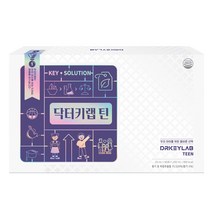 튼튼쑥쑥 닥터키랩틴 / 성장기 청소년 집중케어 어린이 초등학생 중학생 성장기영양제 녹용 홍삼까지 한번에, 60포, 1박스, 20ml