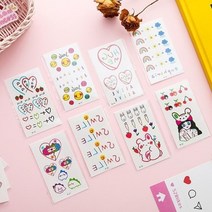 기타 물전사타투마스크꾸미기스티커30종A/BDD-10807, B타입