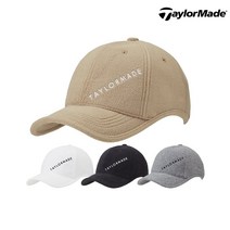 테일러메이드 우먼스 윈터 캡 골프모자 TD405, 블랙