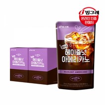빙그레 아카페라 아이스 헤이즐넛 아메리카노, 230ml, 20개