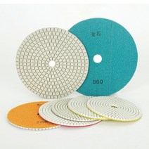 대리석연마5인치 125mm 다이아몬드 습식 연마 패드 연삭 디스크 화강암 대리석 스톤 콘크리트 바닥 공구, [08] 2000