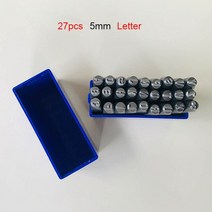 불박기 가죽 도장 927pcs 금속 우표 편지 알파벳 숫자 스탬핑 키트 가죽에 대 한, 5mm 편지 27pcs