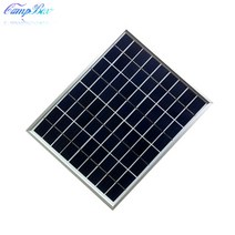 1Pcs 18V 10W 345mm * 270mm 유리 적층 다결정 실리콘 태양 전지 태양 전지 패널, 한개옵션0, 한개옵션0