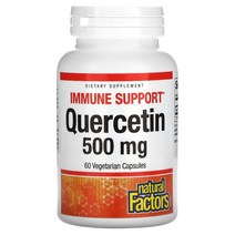 내추럴 팩터스 퀘르세틴 500mg 베지 캡슐 60정