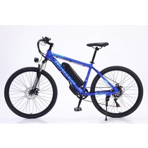 파스전용 전기자전거 pas 26인치 전기팻바이크 하드테일 mtb, 블루