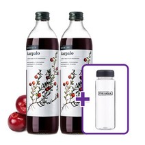 [보틀증정] 핀란드 카스케인 크랜베리 원액 주스 500ml 2병 + 보틀증정, 크랜베리주스2병