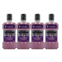 리스테린 토탈케어 플러스 구강청결제, 750ml, 4개입