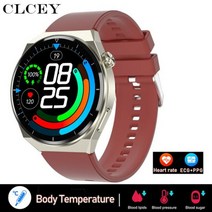 가성비 스마트워치 키즈 초등학생 워치 미니 블루투스 시계 NewECG + PPG 스마트 남성 레이저 고혈압 고혈당 심장 박동 건강 스포츠 Smartwatch 2023, Red silicone_CHINA