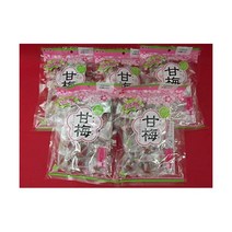 장아찌 일본 우메보시 바삭바삭 단매실 150gx5봉지, 5개, 150g