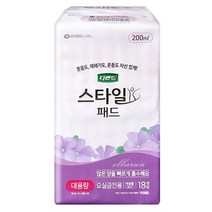 디펜드 여성용 스타일 요실금 패드 대용량, 18개입, 2개