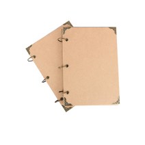 립북 키트 애니메이션 종이 플립북, A5 베이지 100장  펜