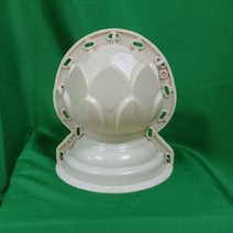 차폐휀스 담장공사 단독 주택 카페 담장 펜스 정원 마당 abs grc 귀여운 diy 다이 캐스팅 연동 물고기 새 공작 시멘트 콘크리트 빌라 홈 발코니 원예 동물 동상 라운드 볼, 노란색