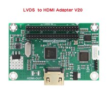 싱글보드 데모보드 액세서리 pc LVDS 드라이버 보드/LVDS to HDMI 호환 어댑터 변환기 1080P 해상도 지원, Board V201