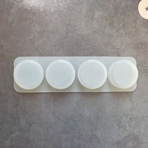 몰드 문양거푸집 콘크리트 화단 벽돌 틀 금형 시멘트 거푸집 4 캐비티 타원형 비누 용 실리콘 3d 수제 만들기, 투명한