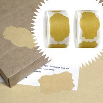 무지 크라프트 템플릿 롤스티커