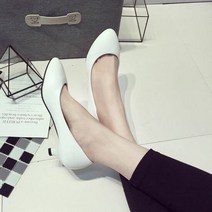 승무원 구두 기본 베이직 디자인 둥근코 정장 펌프스