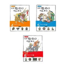 이현세 만화 한국사 바로보기 4+5+6 - 3권세트 (남북극시대+고려시대 상하)