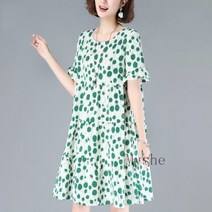 [Myshe]여성 여름 쉬폰 롱 원피스 빅사이즈 원피스 BH7 51661228
